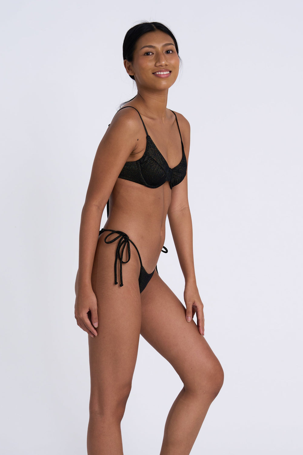 MARLEIGH BIKINI BOTTOM - EBONY