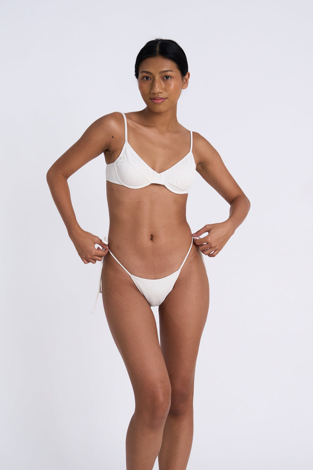 MARLEIGH BIKINI BOTTOM - IVORY