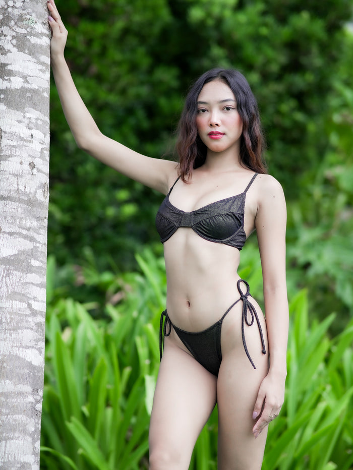 MARLEIGH BIKINI BOTTOM - EBONY