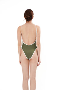 MAYA ONE PIECE - OLIVE