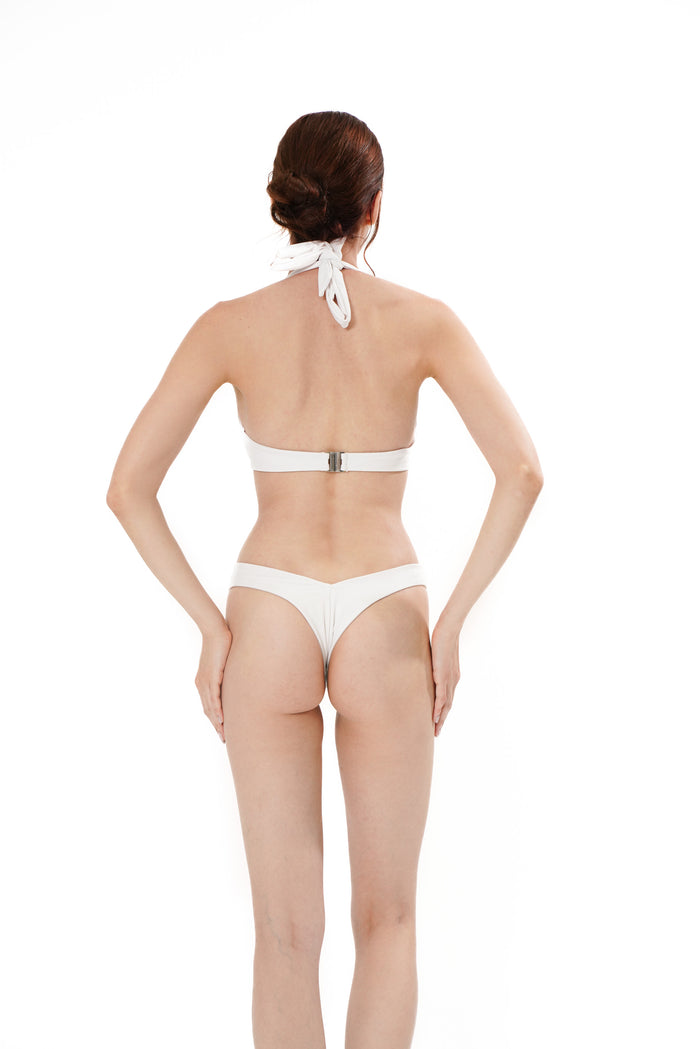 JESSICA BIKINI BOTTOM - STONE WHITE